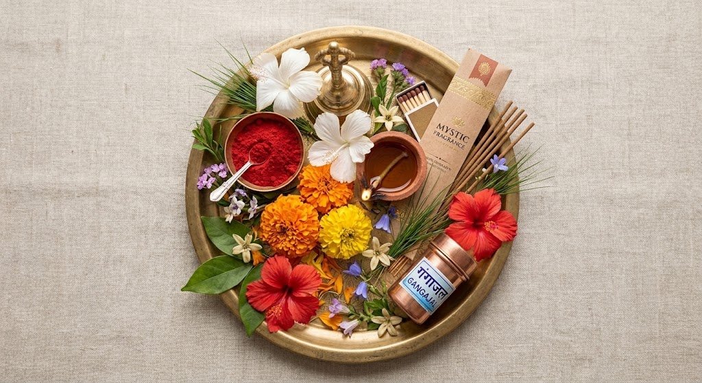 Fresh and authentic puja essentials